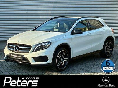 Gebraucht Mercedes GLA200 AMG 156 PS (114 kW) 2016 Calcitweiss  unilack SUV