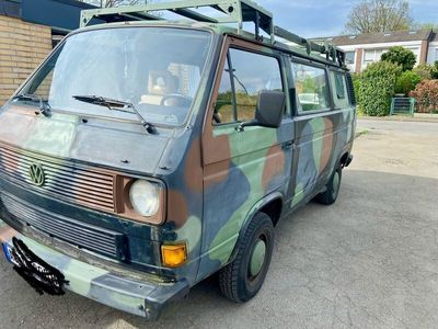 gebraucht VW T3 Bulli Bundeswehr 1.7D 57 PS H-Zulassung