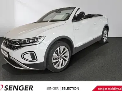 Gebraucht VW T-Roc Cabriolet Goal 150 PS (110 kW) 2025 Weiß Cabrio
