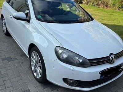Gebraucht VW Golf Cabriolet 122 PS (89 kW) 2012 Weiß Cabrio