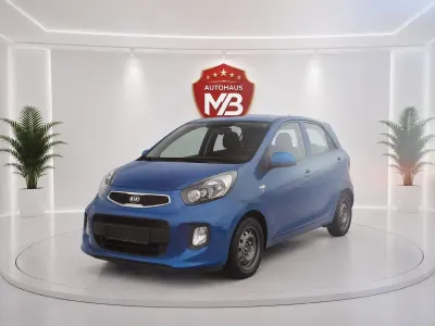 Gebraucht Kia Picanto 67 PS (49 kW) 2017 Blau Kleinwagen