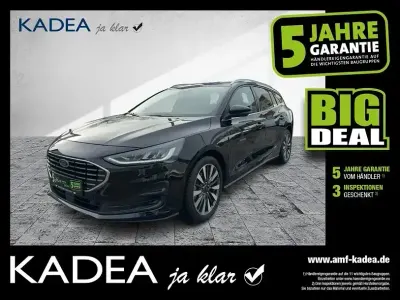 Gebraucht Ford Focus Titanium 125 PS (91 kW) 2022 Obsidianschwarz metallic Kombi