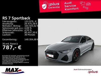 Gebraucht Audi RS7 Performance 630 PS (463 kW) 2025 Nardograu Kleinwagen