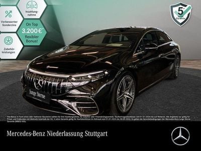 Brugt Mercedes EQS 53 AMG AMG 483 kW (658 HK) 2024 Sort Sedan
