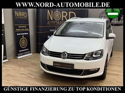 Second-hand VW Sharan United 150 CP (110 kW) 2020 Alb Monovolum