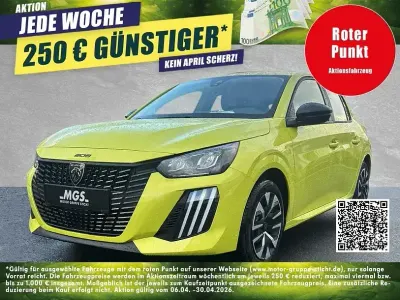 Ny Peugeot 208 Style 101 HK (74 kW) 2025 Gul Hatchback