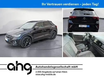 Käytetty VW T-Roc R-line 150 HP (110 kW) 2022 Musta Katumaasturi