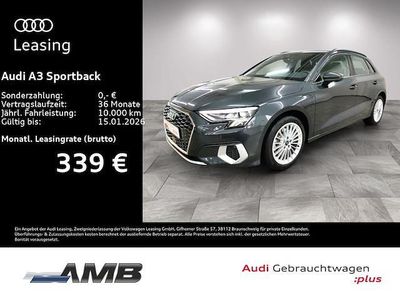 Manhattangrau metallic Gebraucht 2024 Audi A3 Sportback e-tron Advanced Plus Kleinwagen | 31.480 € (Etwas zu teuer)