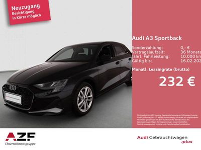 Mythosschwarz metallic Gebraucht 2025 Audi A3 Advanced Limousine | 29.980 € (Guter Preis)