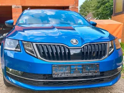 Gebraucht Skoda Octavia LAURIN & KLEMENT 184 PS (135 kW) 2019 Blau Kombi