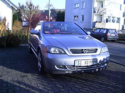 Gebraucht Opel Astra Cabriolet 125 PS (91 kW) 2004 Silber metallic Cabrio