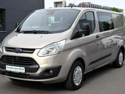 Gebraucht Ford Transit Custom 125 PS (91 kW) 2014 Tectonic silver Van / Kleinbus