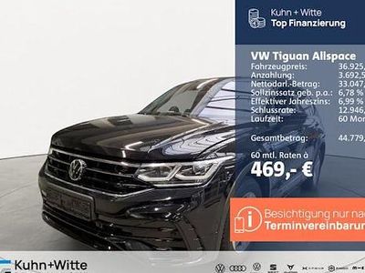 Gebraucht VW Tayron R-line 245 PS (180 kW) 2022 Schwarz SUV