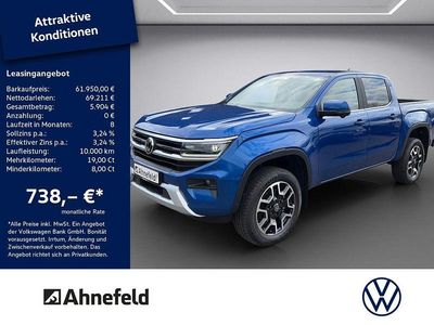 Gebraucht VW Amarok Style 241 PS (177 kW) 2025 Blau metallic Pickup