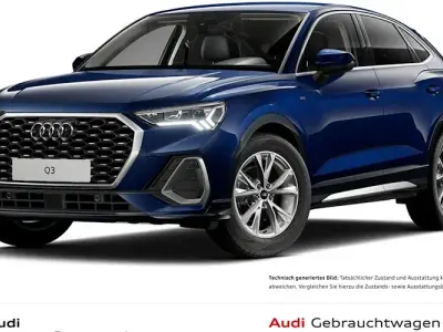 Gebraucht Audi Q3 Sportback S-Line 150 PS (110 kW) 2025 Blau SUV