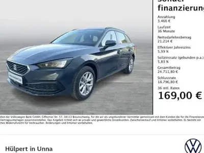 Neu Seat Leon 116 PS (85 kW) 2026 Grau Kombi