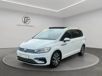 Gebraucht VW Touran R-line 180 PS (132 kW) 2018 Pure white Van / Kleinbus