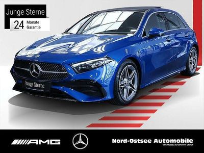 Gebraucht Mercedes A250 Premium 224 PS (164 kW) 2024 Blau metalliclack spektralblau metallic Limousine