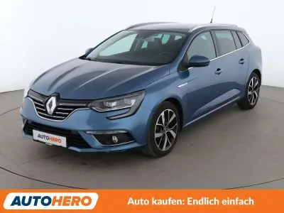 Gebraucht Renault Mégane GrandTour Bose Edition 159 PS (116 kW) 2019 Blau Kombi