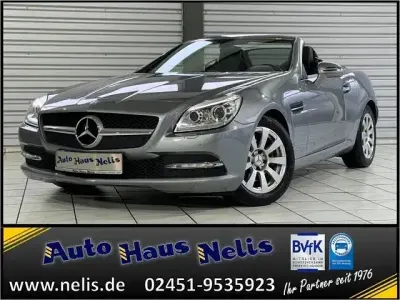 Gebraucht Mercedes SLK200 184 PS (135 kW) 2012 Silber Cabrio