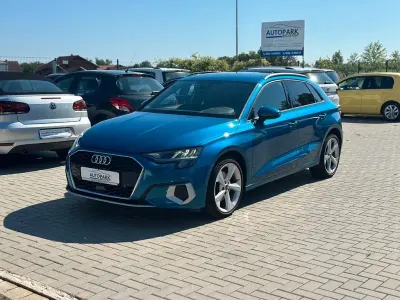 Gebraucht Audi A3 Advanced 110 PS (80 kW) 2021 Atollblau Limousine
