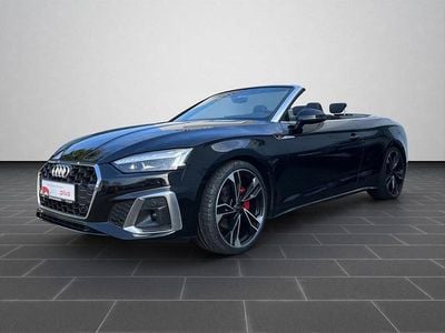 Gebraucht Audi A5 Comfort 204 PS (150 kW) 2022 Mythosschwarz metallic/verdeck rot (metallic) Coupé