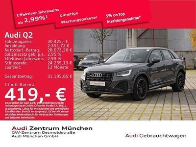 Daytonagrau perleffekt Gebraucht 2022 Audi Q2 S-Line SUV | 30.425 € (Fairer Preis)