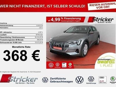 Gebraucht Audi e-tron Performance 300 kW (408 PS) 2022 Taifungrau metallic (metallic) SUV