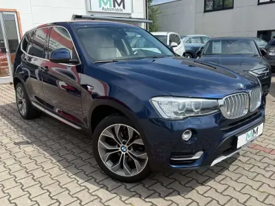 Gebraucht BMW X3 xLine 190 PS (139 kW) 2016 Tiefseeblau SUV