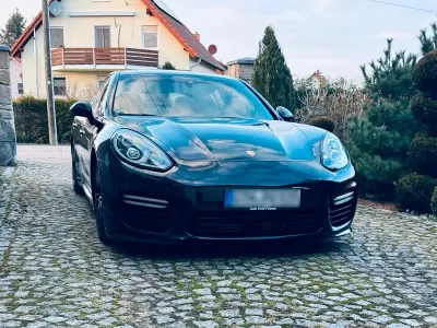 Gebraucht Porsche Panamera Turbo 519 PS (381 kW) 2013 Schwarz Limousine