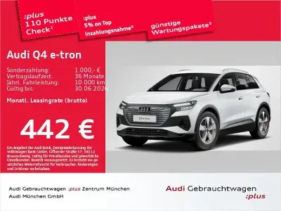 Gebraucht Audi Q4 e-tron Sport 210 kW (286 PS) 2024 Gletscherweiß metallic SUV