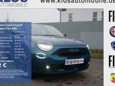 Neu Fiat 600 Icon 110 PS (80 kW) 2026 Blau SUV