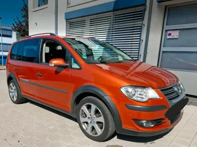 Gebraucht VW Touran Cross 170 PS (125 kW) 2009 Orange Van / Kleinbus