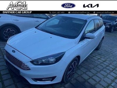 Gebraucht Ford Focus Titanium 120 PS (88 kW) 2016 Weiß Kombi