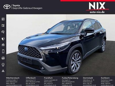 Gebraucht Toyota Corolla Cross Basis 197 PS (144 kW) 2022 Tiefschwarz mica metallic SUV