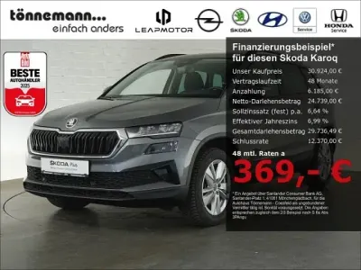 Gebraucht Skoda Karoq Selection 150 PS (110 kW) 2025 Graphite grau SUV