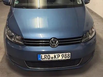 Gebraucht VW Touran 105 PS (77 kW) 2012 Blau Van / Kleinbus