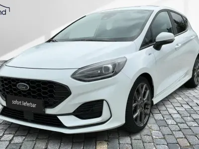Käytetty Ford Fiesta ST-Line 125 HP (91 kW) 2022 Valkoinen Viistoperä