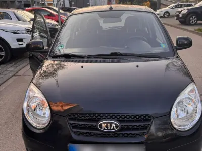 Gebraucht Kia Picanto 65 PS (47 kW) 2010 Schwarz Kleinwagen