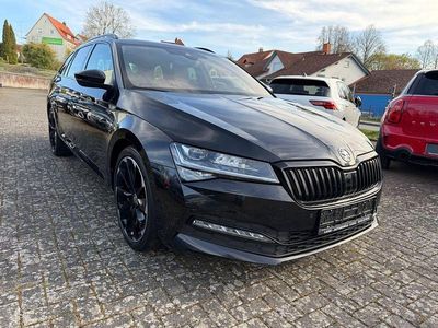 Używany Skoda Superb SportLine 150 KM (110 kW) 2022 Czarny Kombi