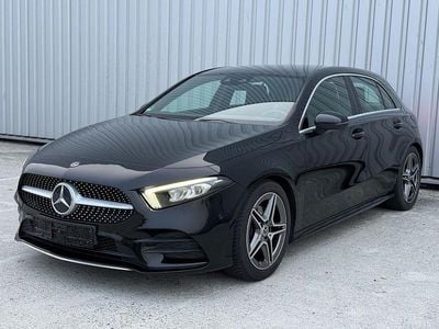 Gebraucht Mercedes A180 AMG line 136 PS (100 kW) 2018 Schwarz Limousine
