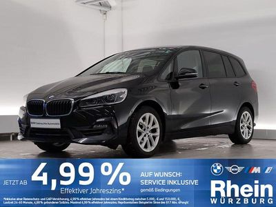 Schwarz uni Gebraucht 2021 BMW 218 Gran Tourer Van / Kleinbus | 20.490 € (Fairer Preis)