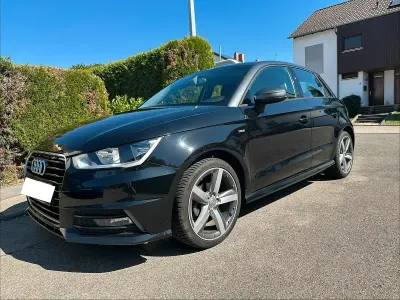 Gebraucht Audi A1 S-Line 95 PS (69 kW) 2016 Schwarz Kleinwagen