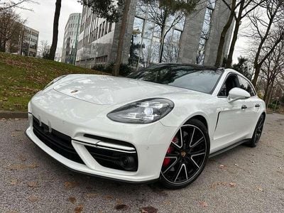 Gebraucht Porsche Panamera Sport Turismo 549 PS (403 kW) 2018 Pure white/weiss Kombi