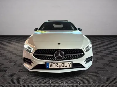 Gebraucht Mercedes A180 AMG line 116 PS (85 kW) 2021 Weiß Limousine
