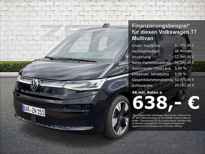 Usata VW T7 Style 204 CV (150 kW) 2024 Nero Furgone