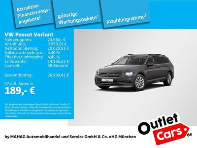 Grau Gebraucht 2023 VW Passat Business Kombi | 23.980 € (Fairer Preis)