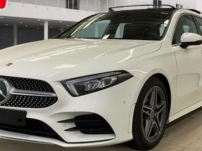 Gebraucht Mercedes A200 AMG line 163 PS (119 kW) 2022 Polarweiss  unilack Limousine
