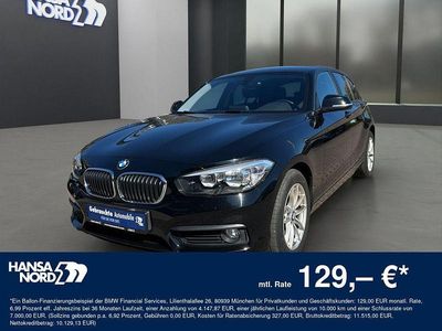 Gebraucht BMW 116 Advantage 109 PS (80 kW) 2019 Schwarz Kleinwagen