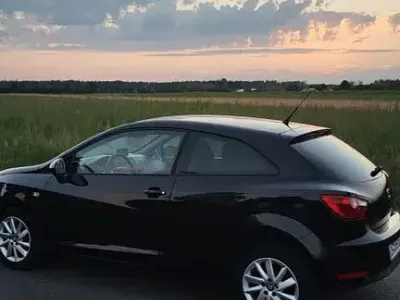 Gebraucht Seat Ibiza SC 4You 69 PS (50 kW) 2014 Schwarz Kleinwagen